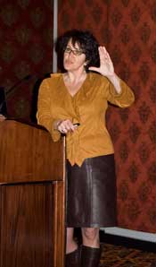 Dr. Suzanne Vernon at the Reno Conference